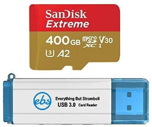 Paquete De Tarjeta De Memoria Sandisk 400gb Sdxc Micro Extre