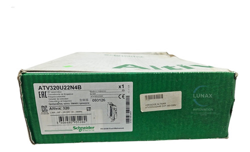 Schneider Electric Atv320u22n4b Variador De Velocidad*