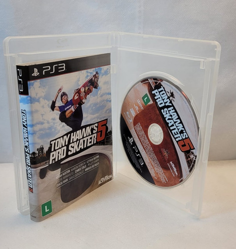 Tony Hawks Pro Skater 5 Original Ps3 Mídia Física (Usado)
