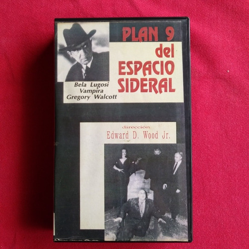 Plan 9 Del Espacio Sideral Vhs Casete, Bela Lugosi Vampira