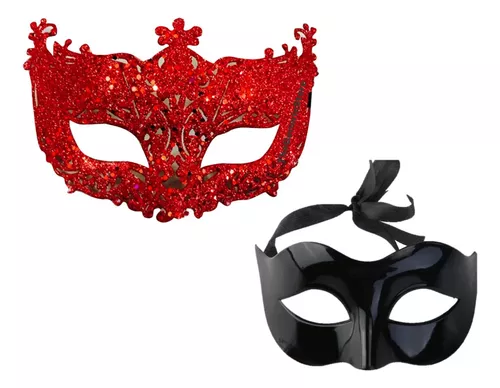 Máscaras Venecianas Para Parejas/ Antifaz/ Disfraz Sexy X 2
