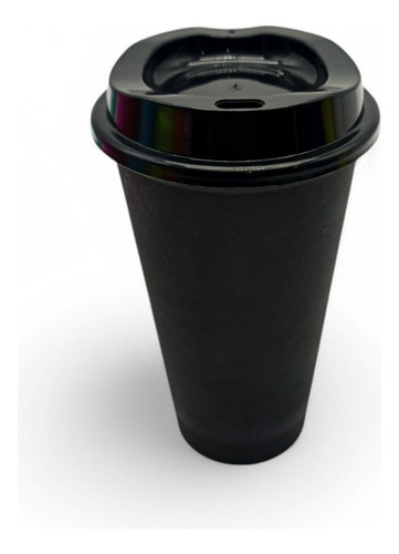 100 Pz. Vaso Cafetero Plástico Reutilizables 475ml.