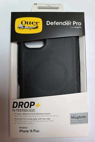 Funda Para Iphone 16/plus/pro Max Otter Box Magsafe Sin Clip Negro Iphone 16 Plus