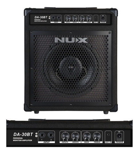 Amplificador Nux Da30bt Bateria Electronica + Rocker Music