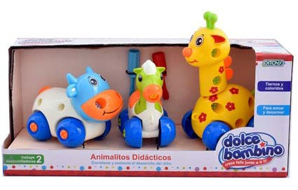 Dolce Bambino Animalitos Didacticos Ditoys 2201