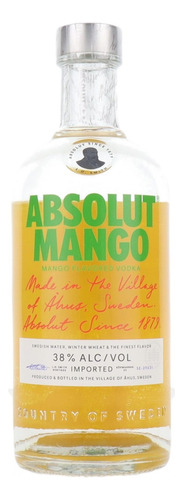 Vodka Absolut Mango Botella 700ml