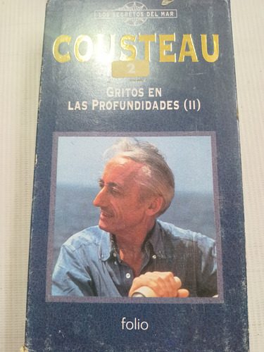 Película Vhs Cousteau 2 Gritos En Las Profundidades Ii