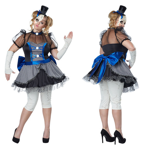 Disfraz De Muñeca Para Mujer Talla: 2x Halloween