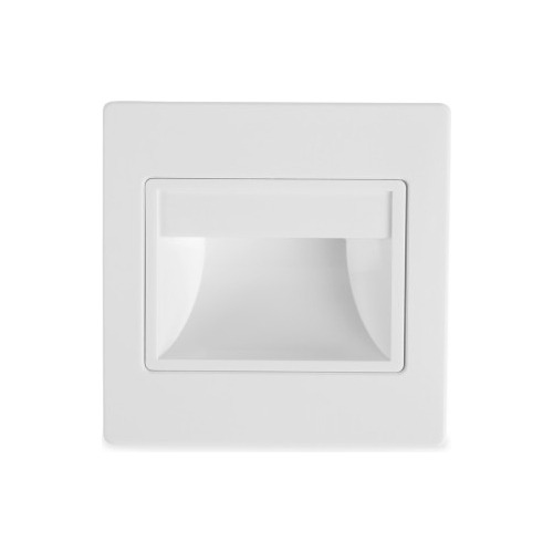 Lampara Para Muro Exterior Blanco 4w Luz Cálida 4720 Calux