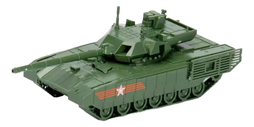 Modelo De Tanque 4d A Escala 1:72, Tanque De Batalla, Verde