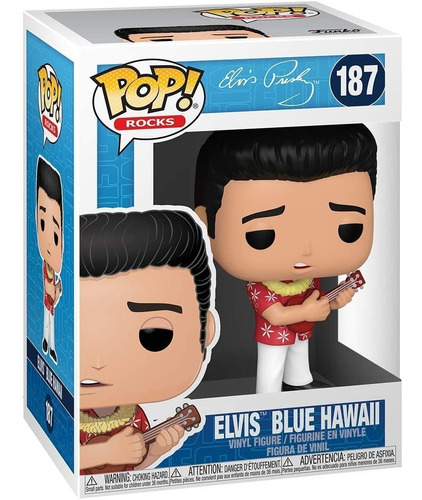 Funko Pop Rocks Elvis Blue Hawaii