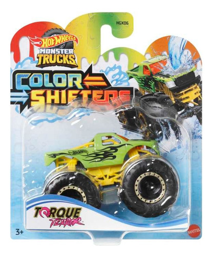 Hot Wheels® Monster Trucks Color Shifters Torque Terror 1/64