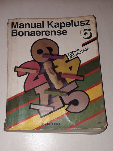 Manual Kapelusz Bonaerense 6- Edicion Actualizada