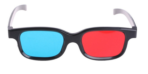 Imagen 2 de 6 de Lentes Gafas 3d Anaglifo Pack 3 Pz Plasticas Resistentes