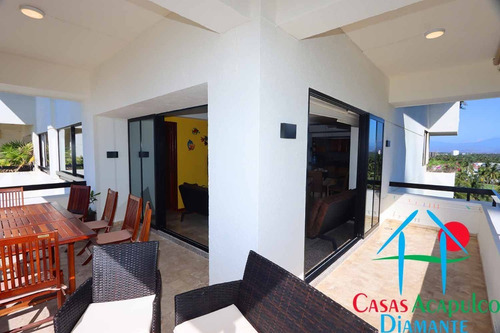 Imagen 5 de 30 de Cad Torre Uno 802. Departamento De Playa. Terraza Con Vista Al Mar