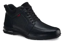 Comprar Botin Piel Negro Caballero Ferrato 2803128 