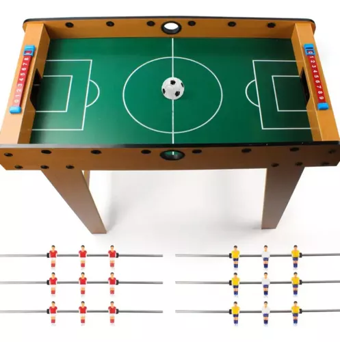 Mesa De Futbolín Para Niños Con Patas Tamaño Mediano GENERICO