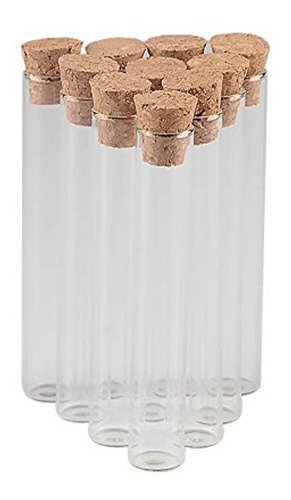 Mini Botellas De Vidrio Colgantes Con Corcho 100pcs 0.5 Ml