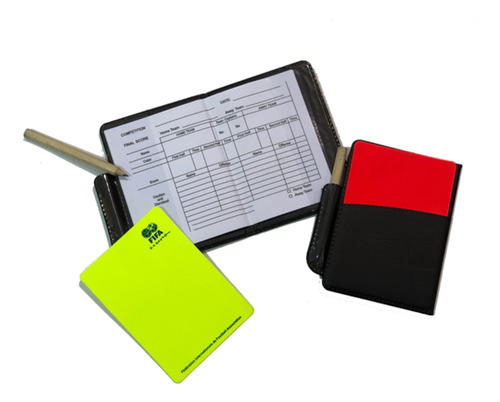 Tabla Pizarra Táctica Futbol Imantada + Tarjeta Arbitro Verde