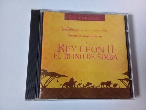 Cd Música De La Película El Rey León 2 El Reino De Simba 