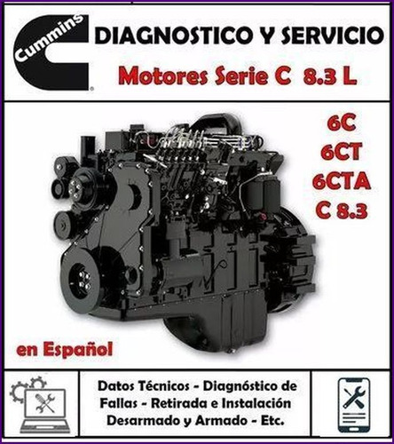 Manual Motor Cummins Serie C 83l 6ct Ford Cargo 1721
