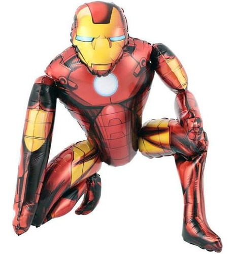 Bcd-pro Superhero Iron Man 3d Stand Airwalker Globos Tamaño