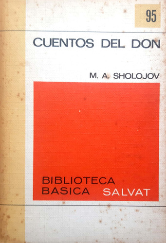 Cuentos Del Don Sholojov Salvat Usado En Buen Estado # 