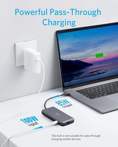 Imagen 4 de 7 de Usb C Hub Powerexpand 8 En 1 Adaptador Anker