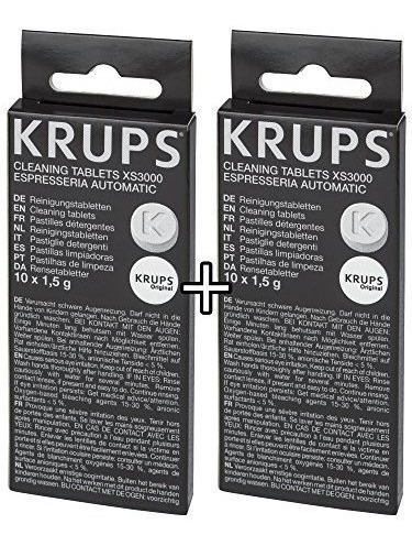 Krups Xs3000 Tabletas De Limpieza Para Máquinas Krups