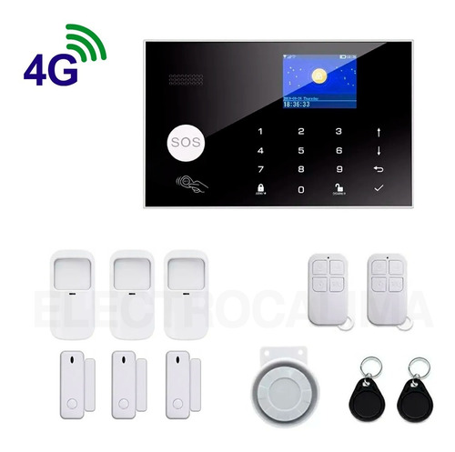 Imagen 1 de 9 de Sensor De Movimiento Alarma Gsm / Wifi Inalambrica Para Casa