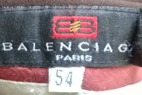 Pantalón Grande T 54 Balenciaga-cintura100cadera130largo114