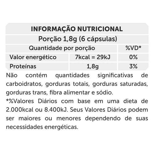 2x Colágeno Hidrolisado - 100 Capsulas - Brn Foods