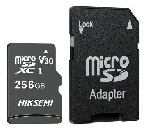 Memoria Micro Sd 256 Gb Hiksemi Con Adaptador