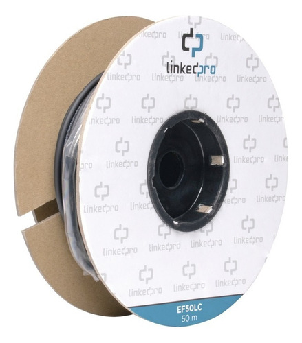 50 Metros De Fibra Optica Monomodo Conectores Lc-lc Duplex