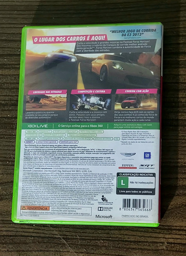 Forza Horizon Horizon Standard Edition Xbox 360 Físico (Usado)