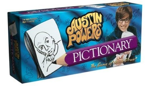 Juego Pictionary De Austin Powers