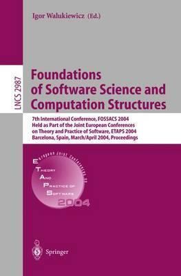 Libro Foundations Of Software Science And Computation Str...