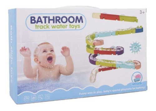 Brinquedo Banho Bebês Bathroom Track Water Toys 39 Peças