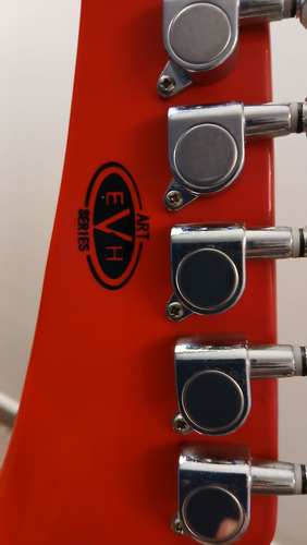 Guitarra Kramer Van Halen-replica C/upgrades Ver Descuento Diestro Rojo Maple
