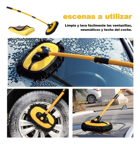 Cepillo Para Lavar Carros, Kit De Limpieza Para Auto,