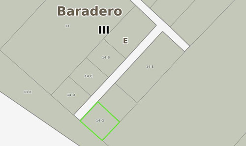 Terrenos Venta - 44x51mts - 2275mts2 Totales - Baradero