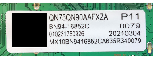 Main Samsung Bn94-16852c Bn41-02855a Qn75qn90aafxza (Usado)