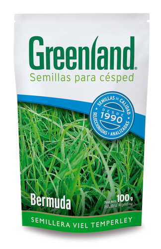 Sementes de capim Bermuda 100 Gr Groenlândia