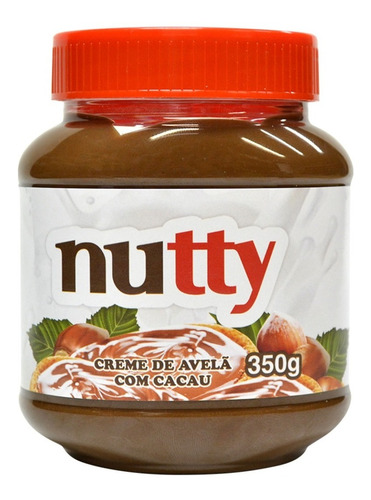 Creme De Avelã Nutty Tradicional 350g