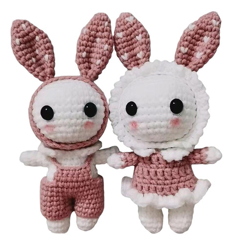 Kit De Ganchillo Conejo Crochet Craft Set Juguete De Tejer A