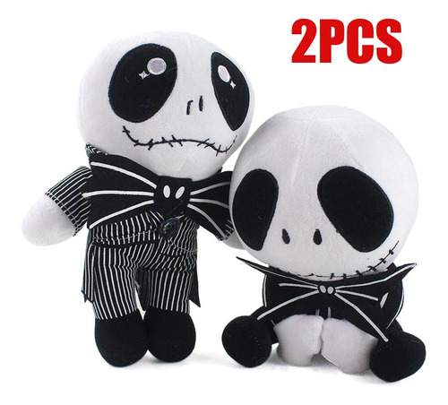 2. Peluche Jack Skellington: La Pesadilla Antes De Navidad