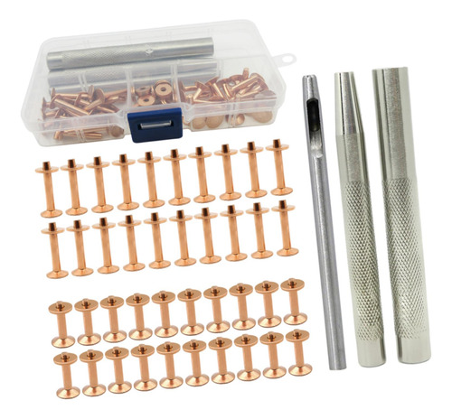 Kit De Remaches De Cuero Con Herramienta De Ajuste D