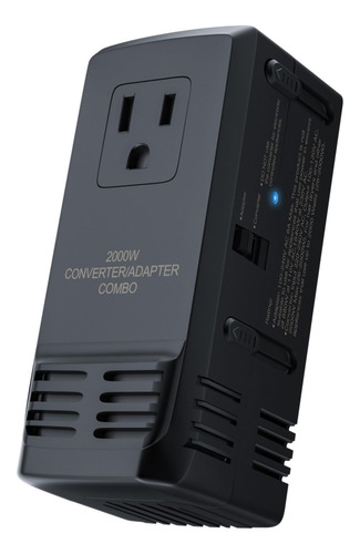 Adaptador De Viaje Con Convertidor De Voltaje Funpro Step Do