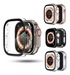 Capa Case Com Vidro Embutido Para Apple Watch Ultra 49mm