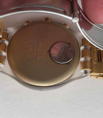 Relógio Swatch Gold Com Cristais